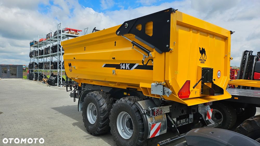 Wielton Przyczepa rolnicza skorupowa PRC-2HPK/W14, 14 ton KONISCH, nowa, gwarancja 24 m-ce! - 4