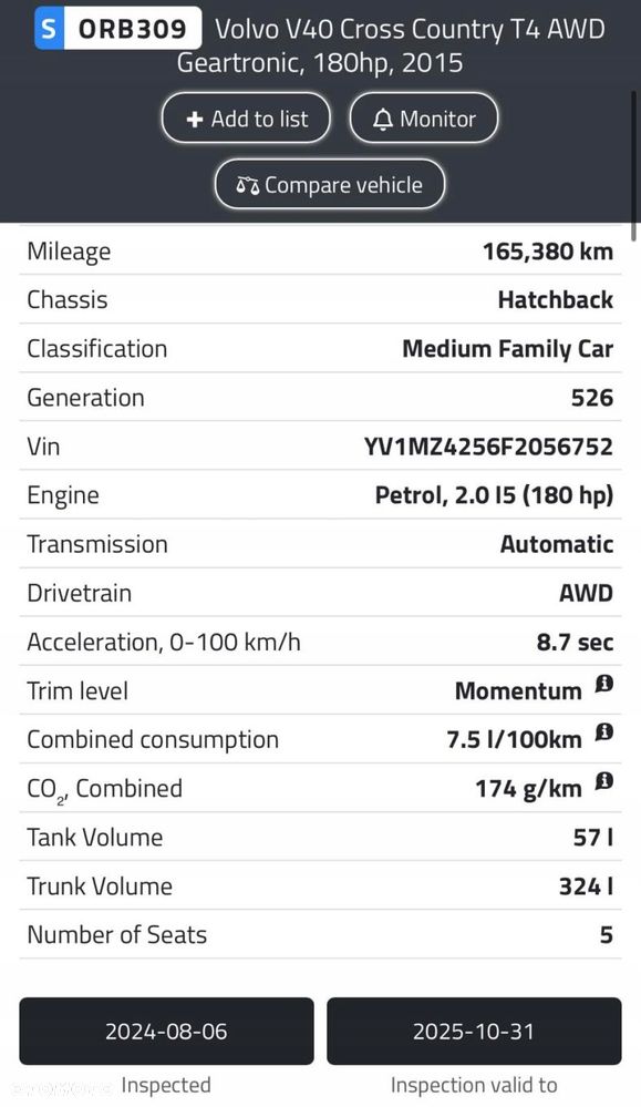 SILNIK KOMPLET Volvo S60 II V60 2.0 T TURBO B5204T8 - 15