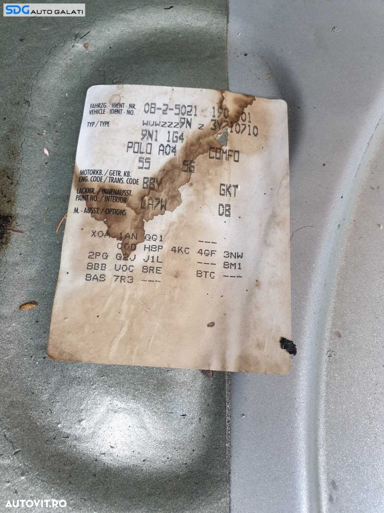 Cutie de Viteze Manuala 5 Trepte Cod GKT Seat Ibiza 1.4 2002 - 2009 - 1