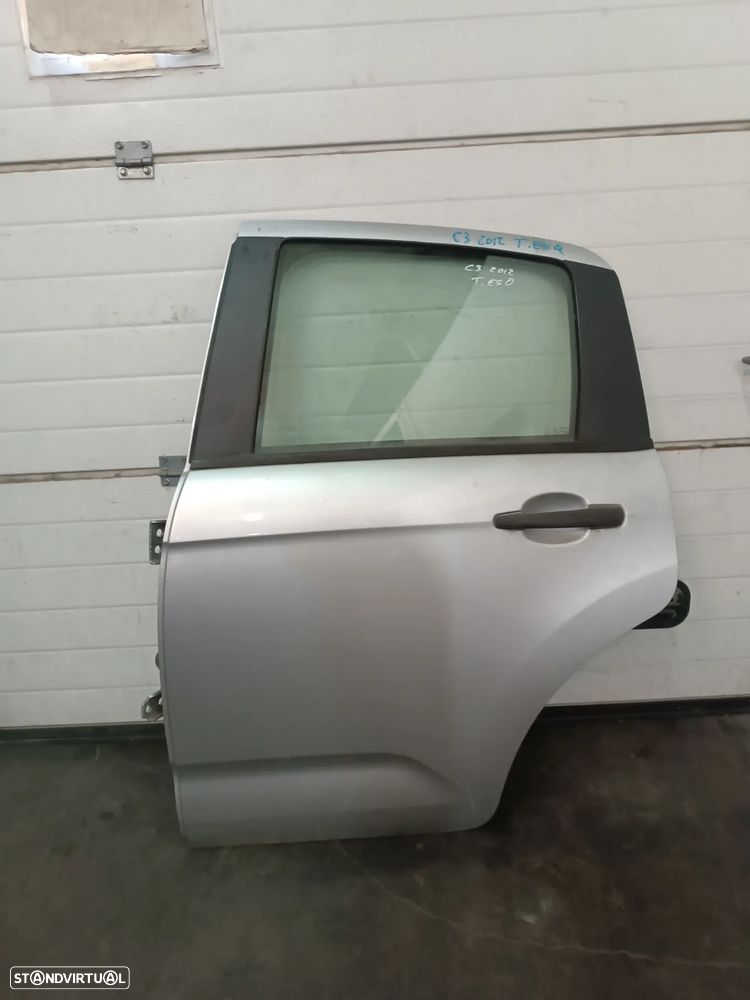 PORTA CITROEN C3 II 2012-2019 (CINZA PRATA) FRENTE ESQUERDA / DIREITA / TRAS ESQ / DTA - 2