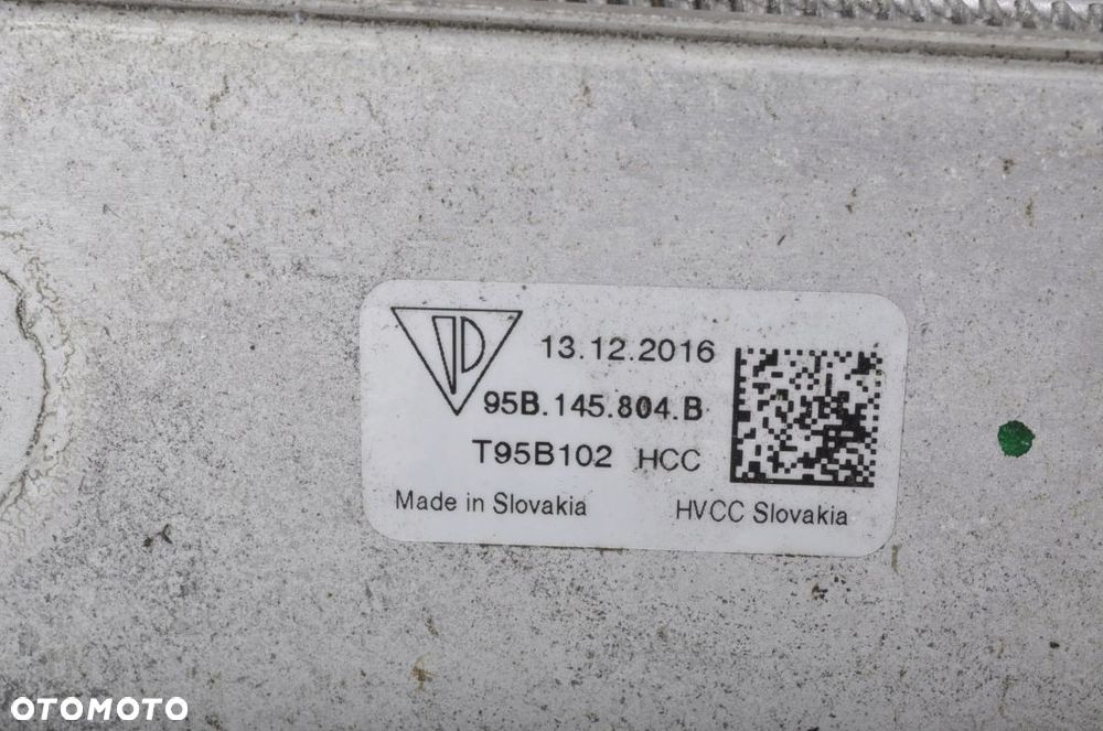 PORSCHE MACAN 3.6 CHŁODNICA INTERCOOLER 95B145804B - 6