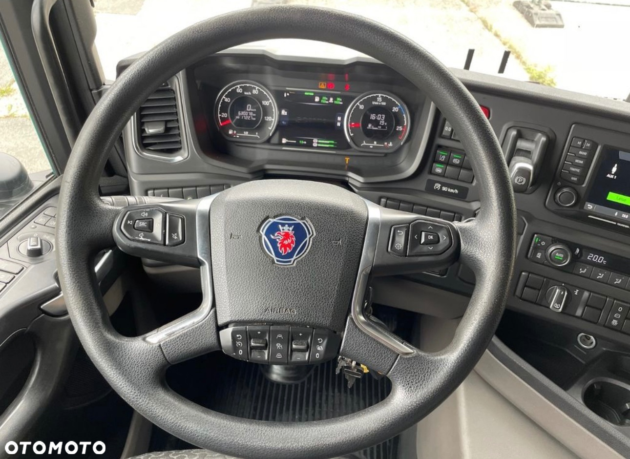 Scania G450 / RAMA LUB FIRANKA BDF / ROZSTAW 5.75 / AUTOMAT / SYPIALKA / 2019 ROK / 19 PALET - 7