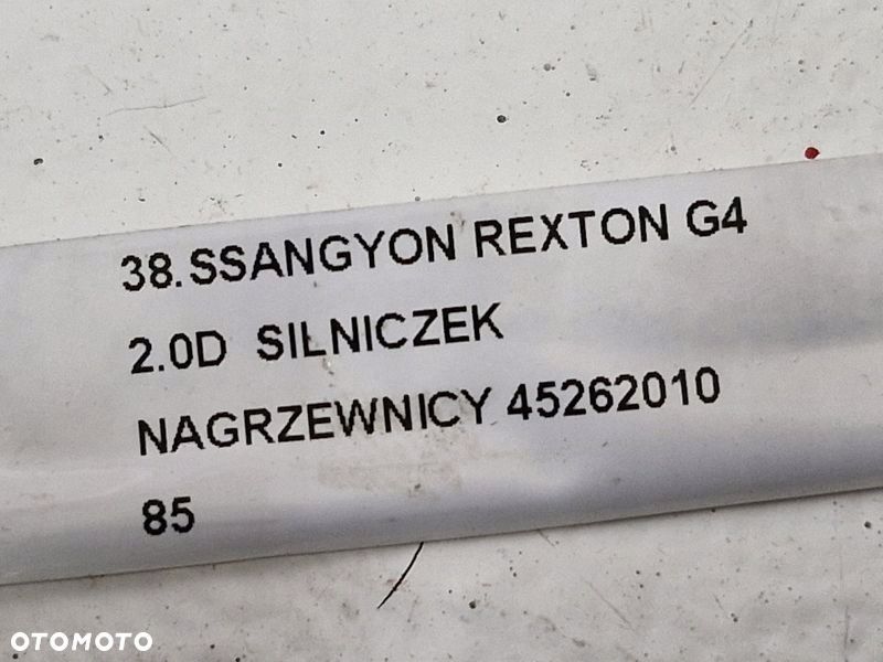 SSANGYONG REXTON IV 4 G4 2.0 D SILNICZEK NAGRZEWNICY 45262010 - 4
