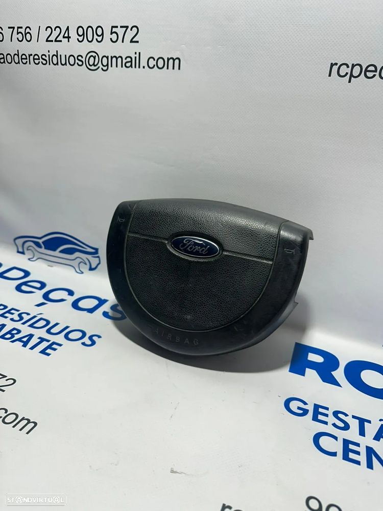 .Airbag Volante Guiador Original Ford Fiesta 5 MK5 2S6AA042B85ALZHHD 2002 - 2008 - 4