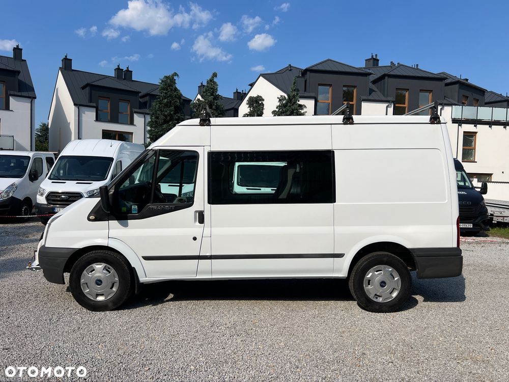 Ford Transit Furgon Brygadowy Doka 6 os. 4x4 AWD 2.4 TDCI 140KM Wyciągarka Webasto HAK - 5