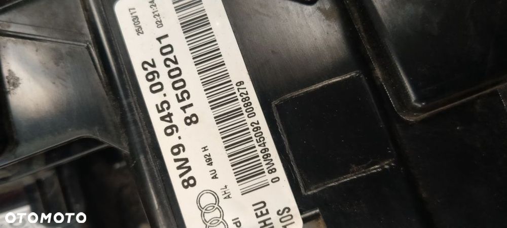 AUDI A4 B9 AVANT LAMPA LED TYŁ LEWA PRAWA KAROSERIA  8W9945091  8W9945092 - 7