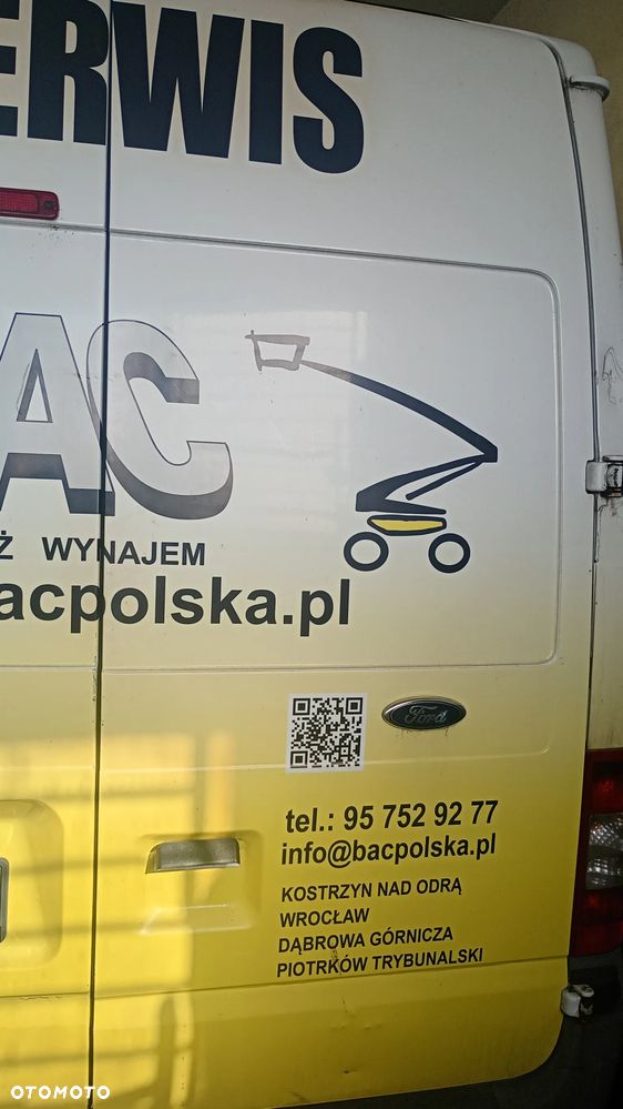 Fv KOMPLETNE Drzwi Tylne średnie H2  FORD TRANSIT MK7 07-13 - 2