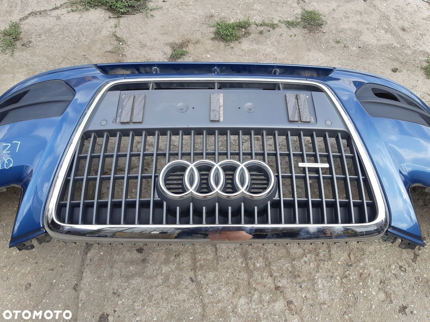 AUDI Q5 8R ZDERZAK PRZEDNI PRZÓD GRILL ATRAPA RADAR DISTRONIC 08-12R LZ5B - 2
