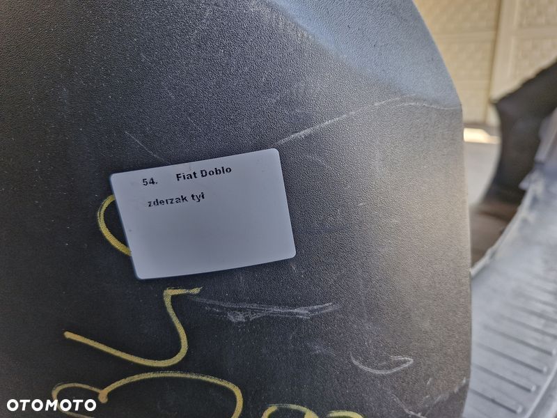 fiat doblo ii 2 zderzak tył tylny - 6