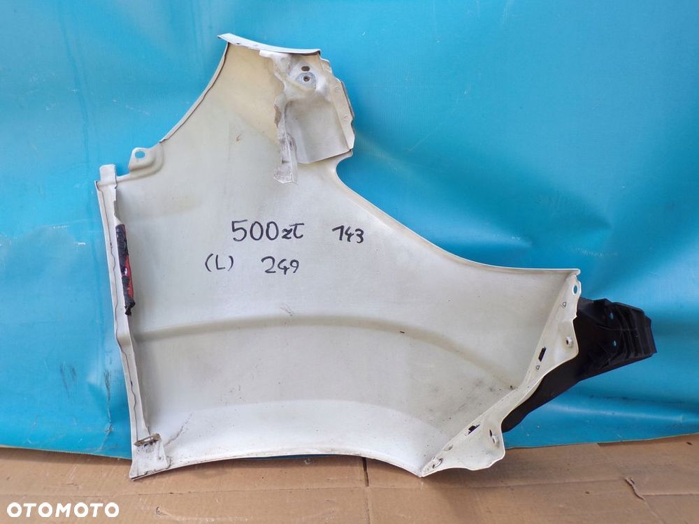 DUCATO BOXER JUMPER Lift 14- błotnik przedni LEWY BIAŁY - 8