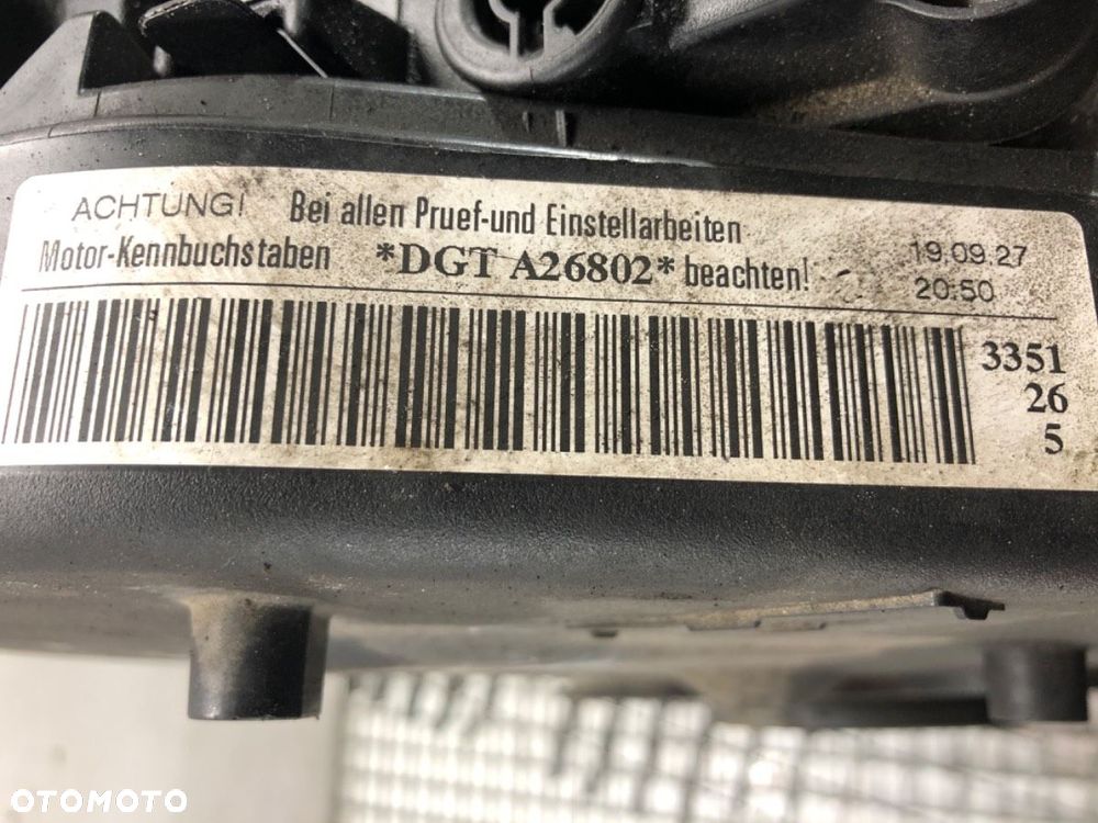 SILNIK  SKODA OCTAVIA III (5E3, NL3, NR3) 2012 - 2022 1.6 TDI 85 kW [115 KM] olej napędowy 2017 - - 7