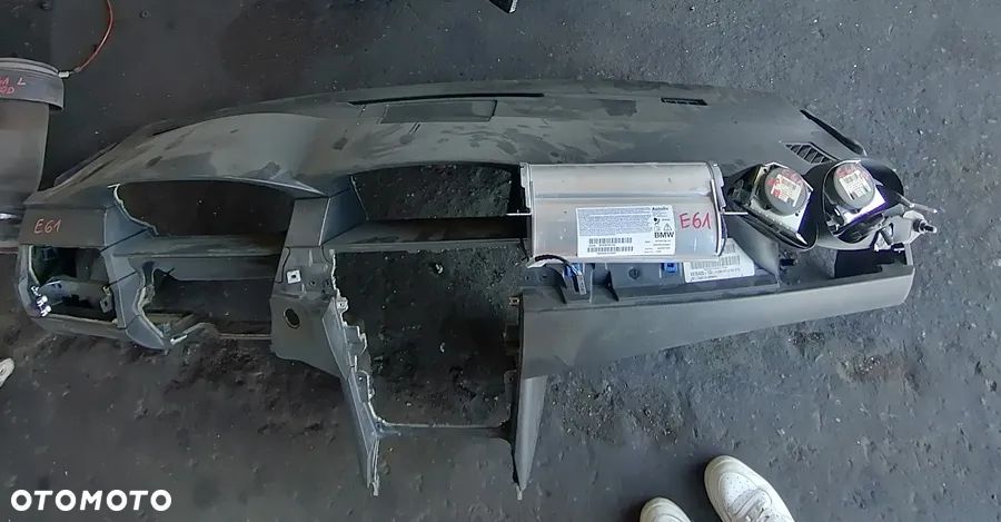 BMW 5 E61 3.0 D DESKA ROZDZIELCZA AIRBAG PASY - 1