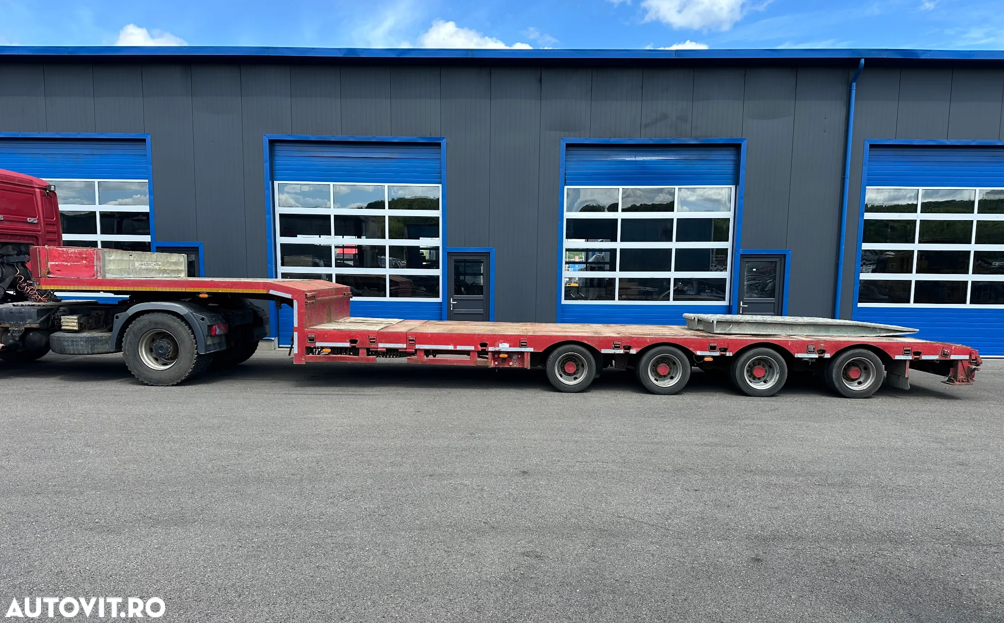 ES-GE •	Trailer ES-GE 4SOU-25-28.2N / Extensibil 19.5m  / Axa Viratoare / Axa Portanta - 6
