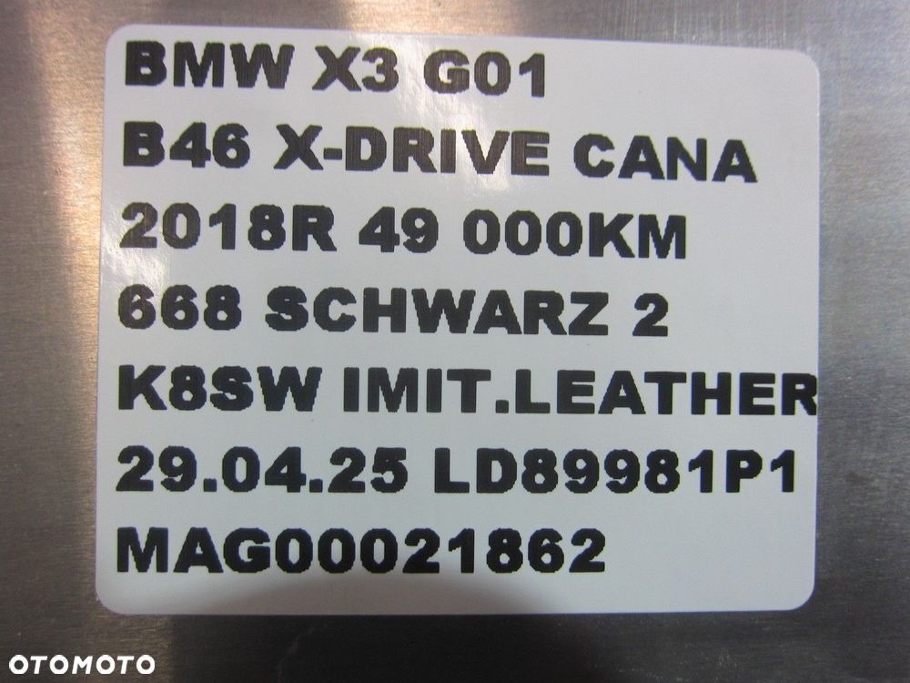 BMW X3 G01 X4 B46 G11 12148744139 9485816 KOMPUTER STEROWNIK SILNIKA MODUŁ - 7