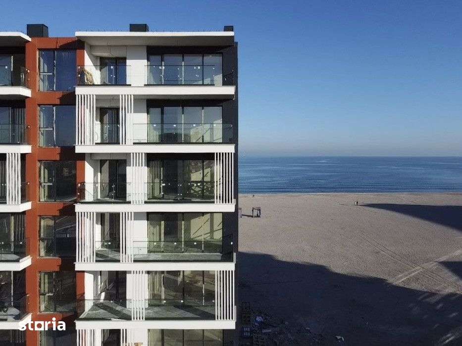 Finalizat | Apartament pe plaja cu vedere la mare in imobil premium — fotografia 1