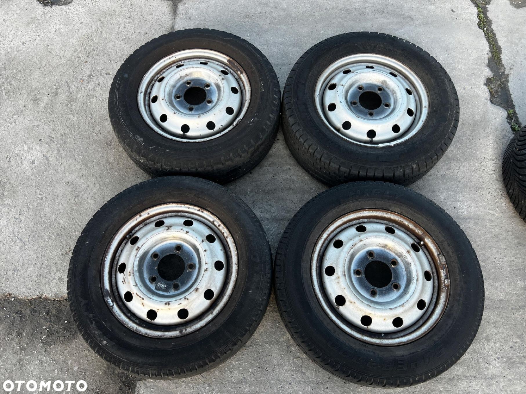 KOŁA FELGI OPONY LETNIE RENAULT MASTER OPEL MOVANO 215/65 R16C 5x130 ET66 - 1