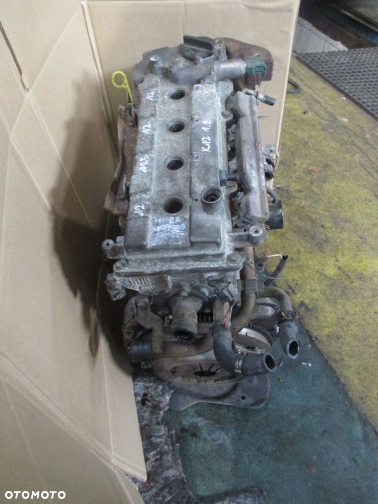 SILNIK SŁUPEK NISSAN MICRA K12 1.2 16V CR12 PRZEBIEG 201 TYŚ. - 3