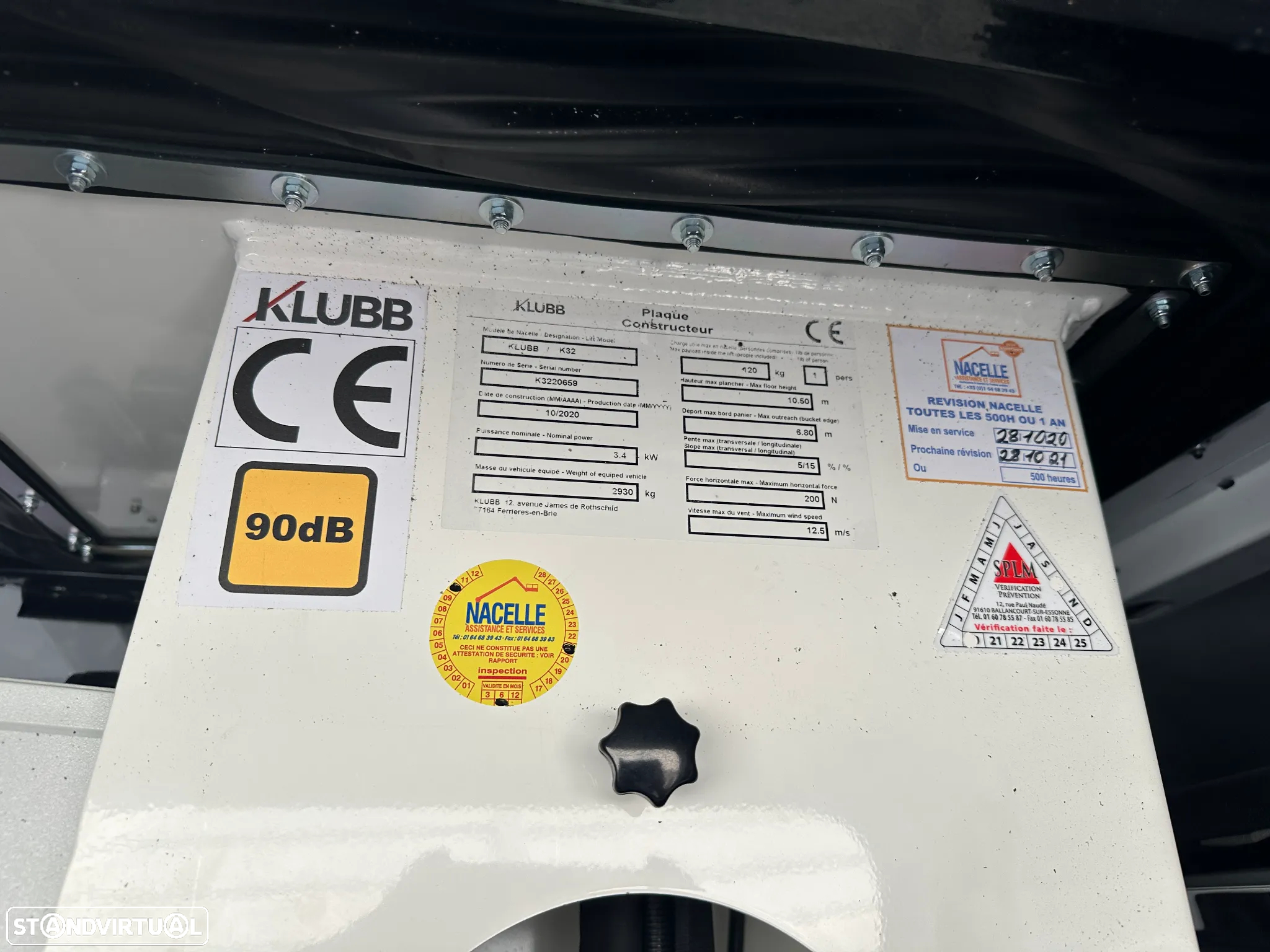 RENAULT MASTER III FASE III 2.3 BLUE DCI 145 CV DE 2021 MOTOR M9T 708 COM GRUA PLANTAFORMA DE CESTO K32 - 6