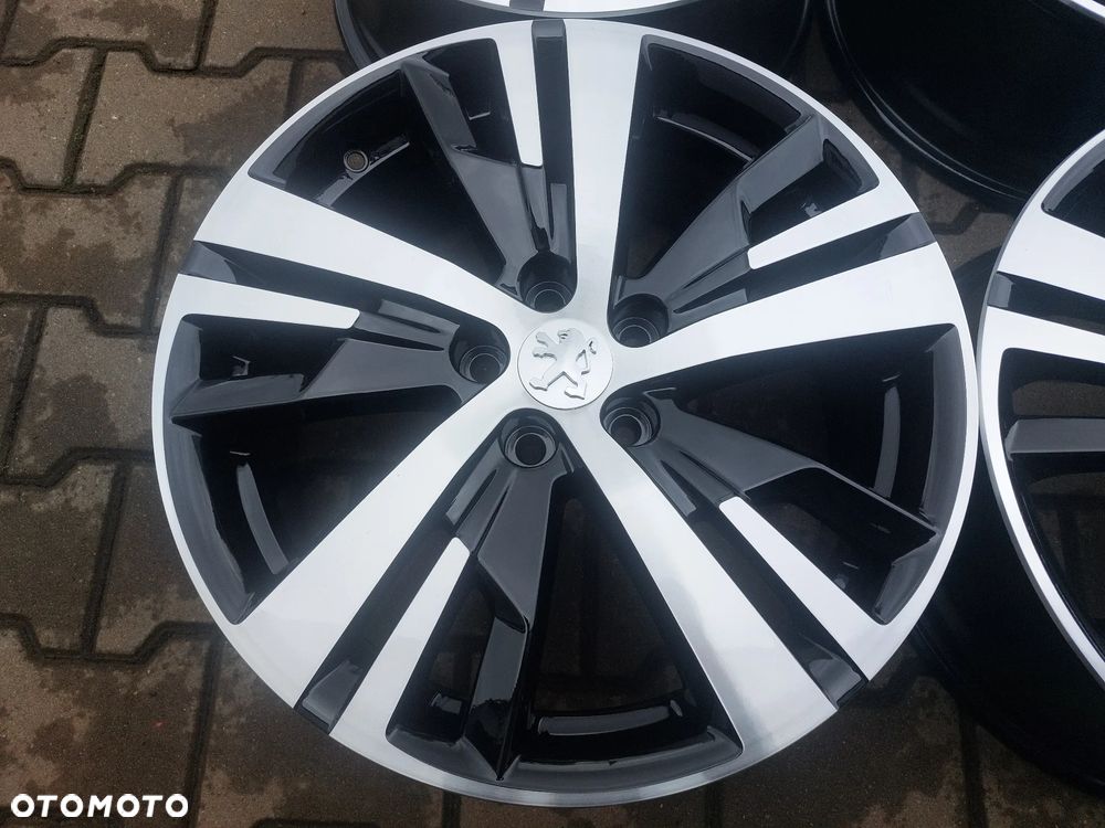 PEUGEOT 3008 5008 FELGI ALUFELGI R18 7.5J ET49 5X108 OE 9809687377 JAK NOWE! - 2