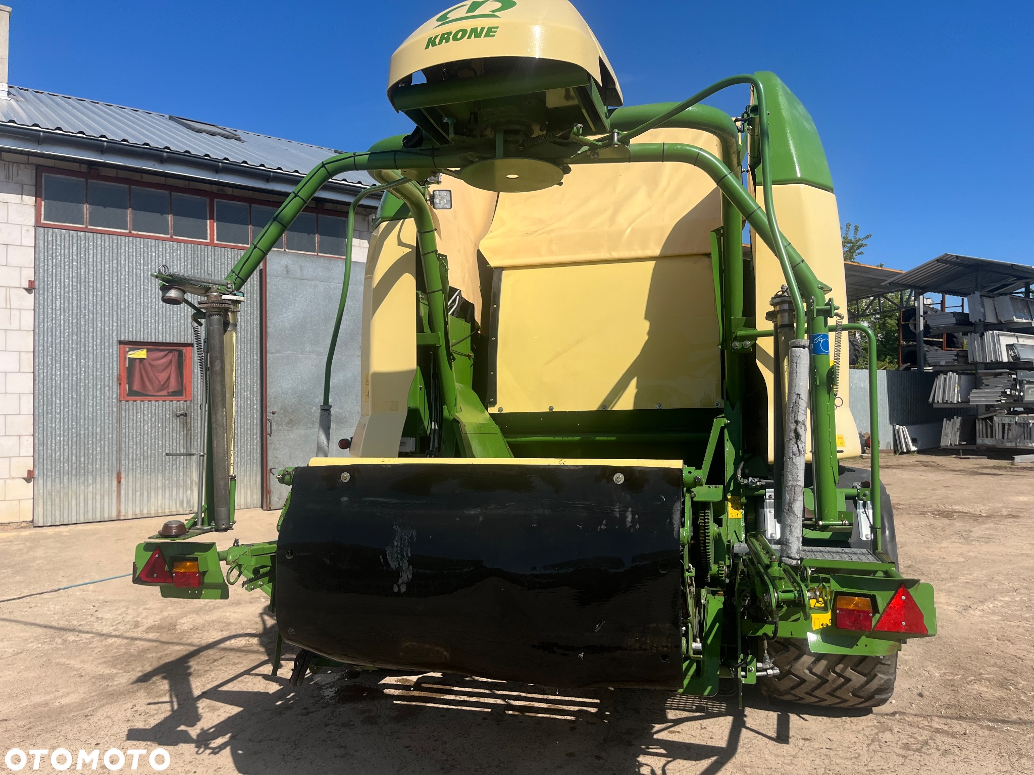 Krone Cf 155 combi xtreme fabrycznie mocniejsza prasa na długie prace w polu - 3