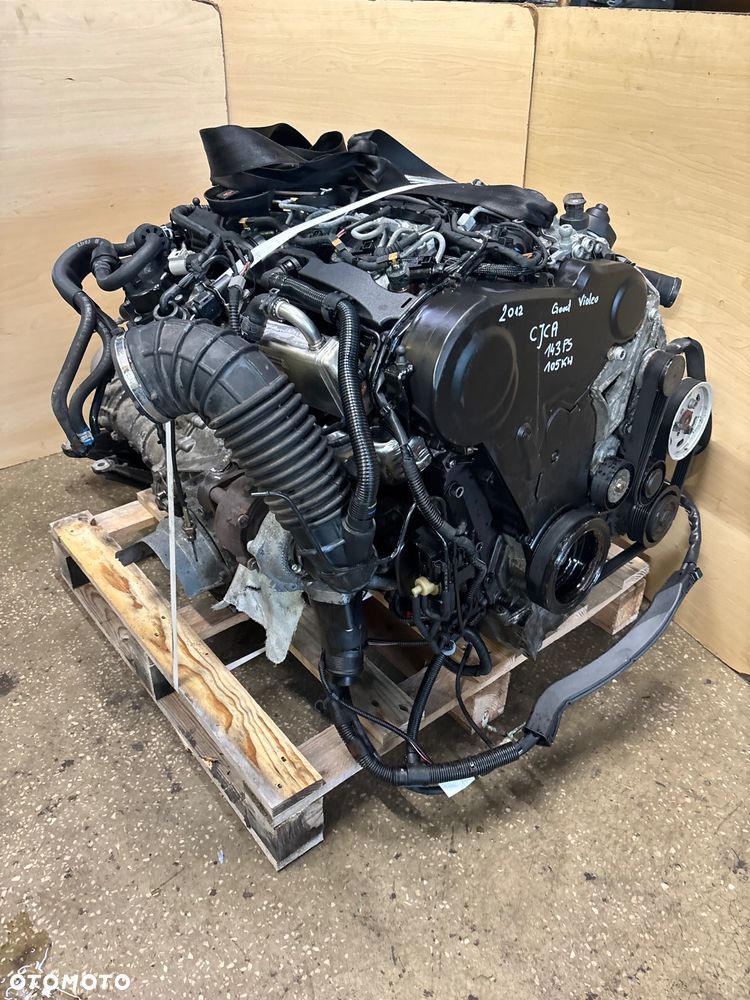 Silnik KOMPLETNY  Audi Q5 CJCA CJC  143 konie 2012 film video - 9