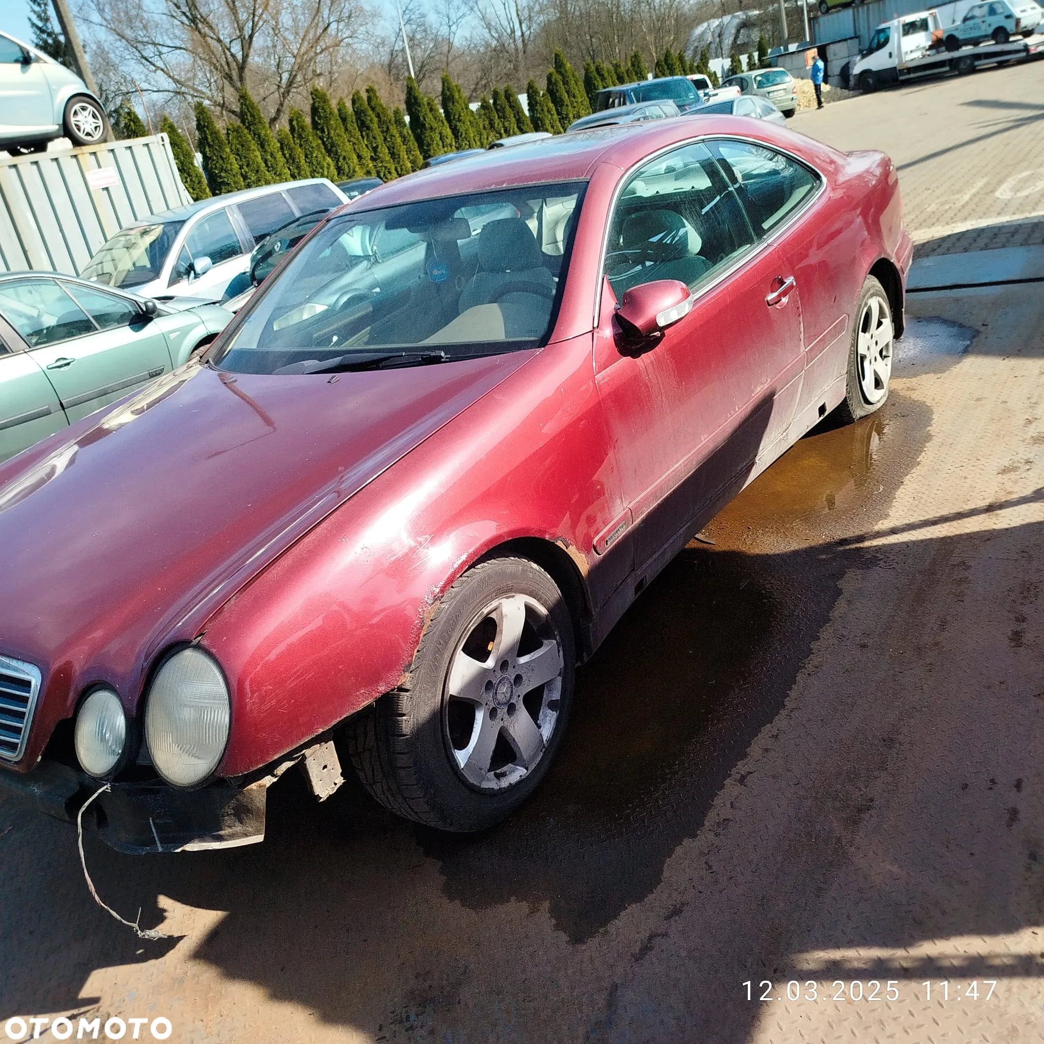 Mercedes CLK na części . - 2