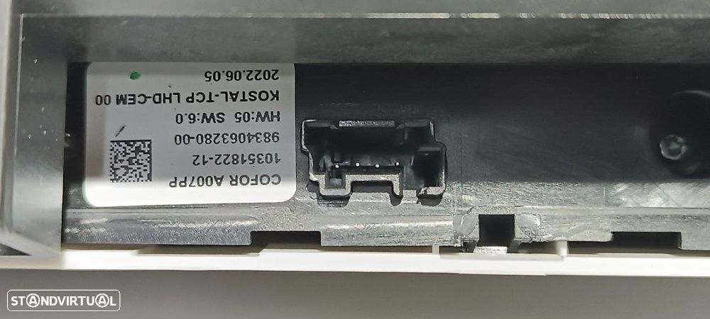 TELA/ECRÃ MULTIFUNÇÕES CITROEN C4 III (C41) E-C4 - 5