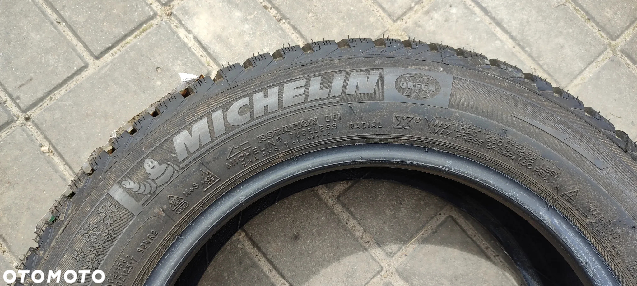 OPONY ZIMOWE 185/60 R15 MICHELIN ALPIN A4 (0817) ZIMA 4 SZTUKI KOMPLET - 4