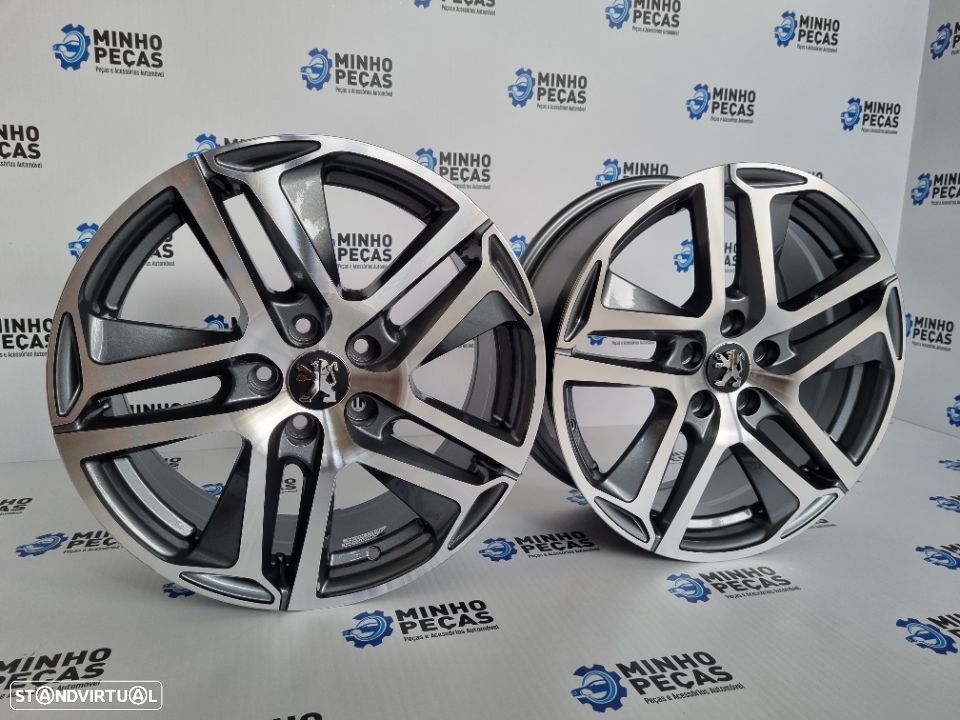 Jantes Peugeot 308 em 17 GunMetal - 2