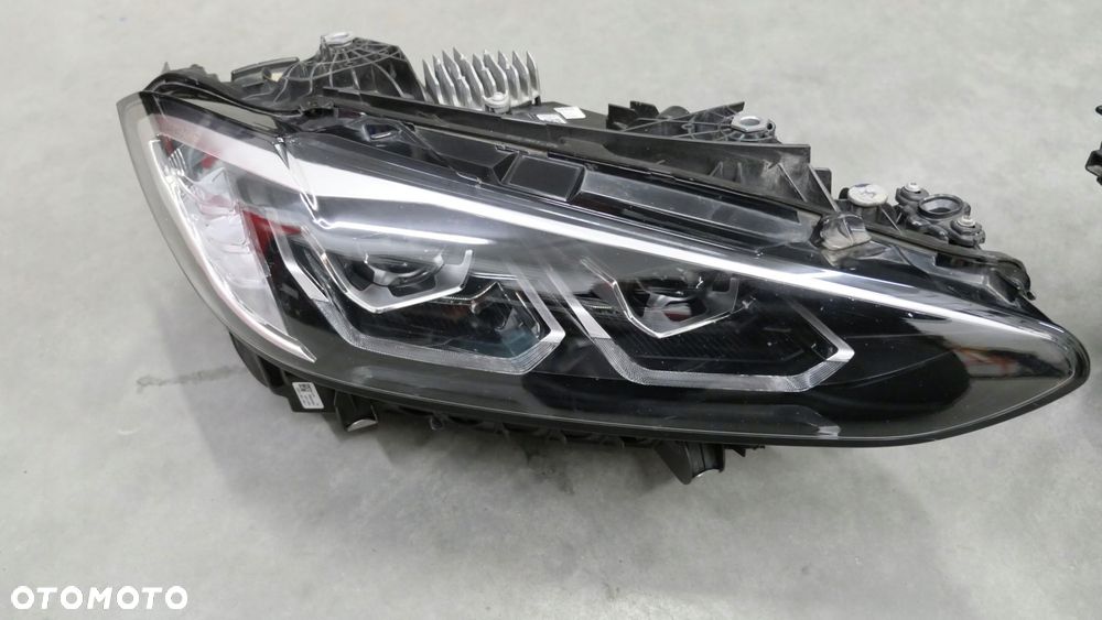 bmw g22 g23 g26 lampa led komplet prawa eu prelci reflektor - 1