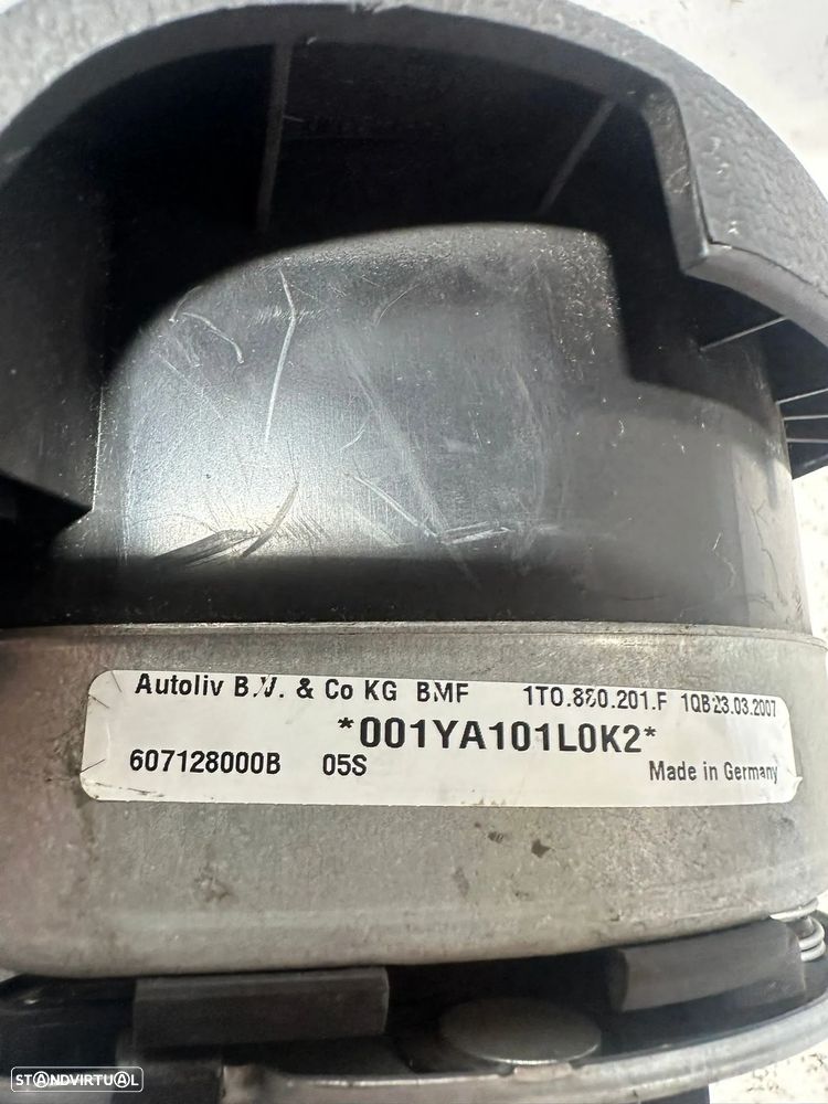 .Airbag Volante VW Volkswagen Touran 1T 1T0880201F 2003 - 2011 - 8