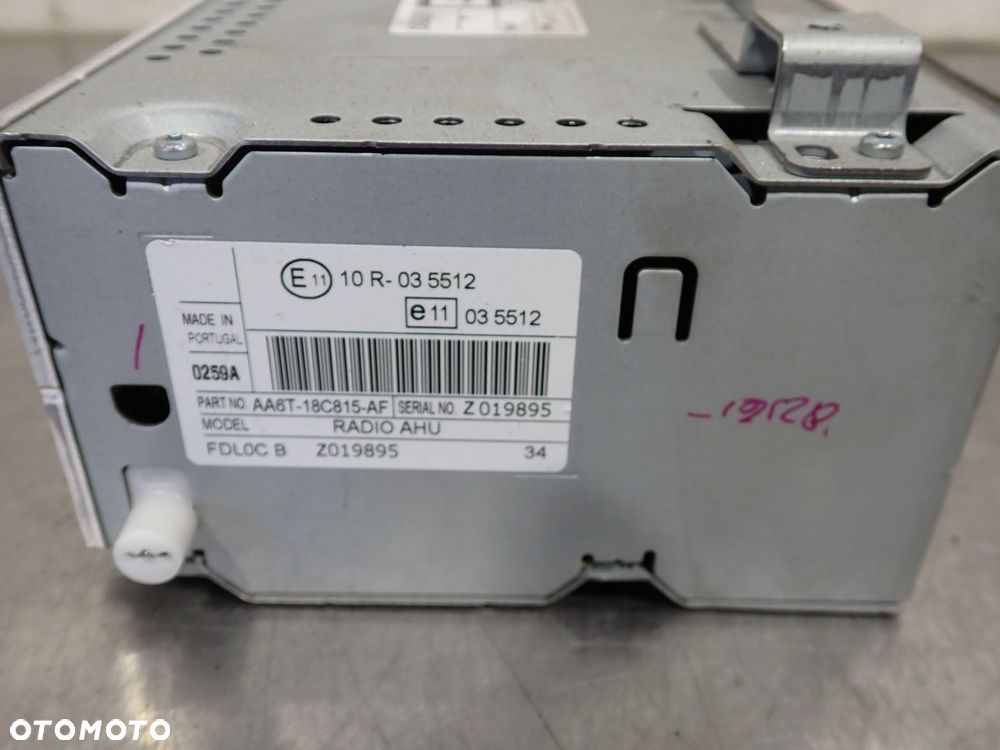 RADIO FORD FIESTA MK6 AA6T-18C815-AF - 4