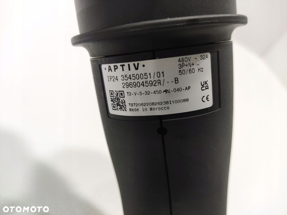 kabel przewód ładowarka zoe ii 296904592r 32a 2019-2024 - 7