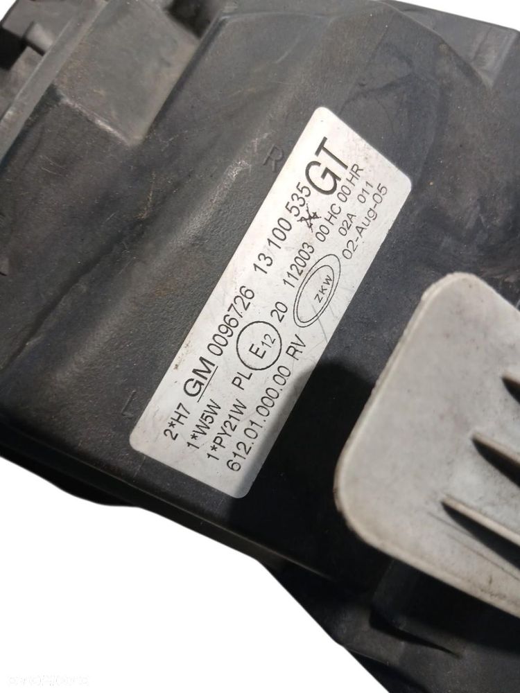 LAMPA LEWA PRZEDNIA PRZÓD OPEL CORSA C 13100535 - 3