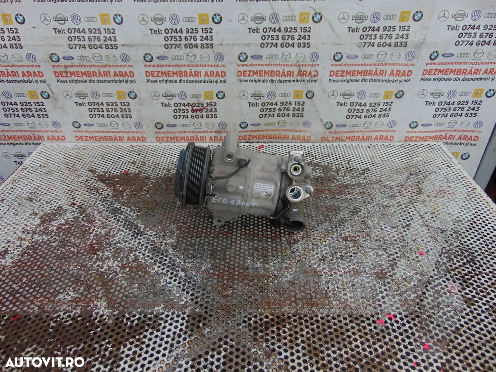 Compresor clima Ford 1.0 Ecosport cod h1bh19d629da Fiesta Focus c max - 1