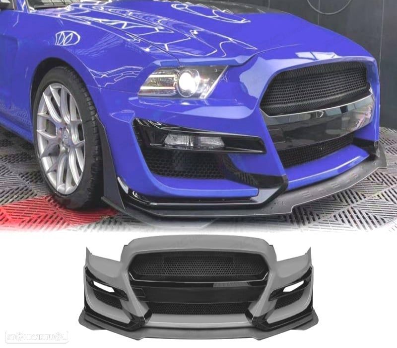 PARA-CHOQUES FRONTAL FORD MUSTANG 10-14 LOOK GT500 RESTYLING - 1