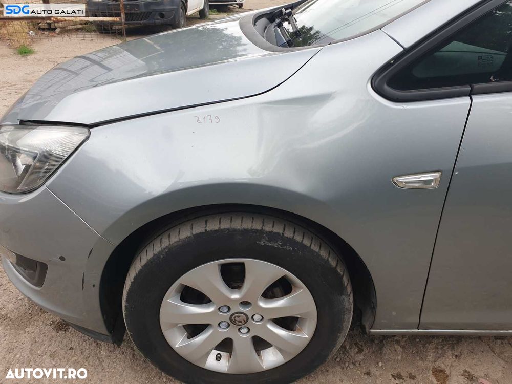 Aripa Stanga Fata Opel Astra J Facelift 2012 - 2016 Culoare Z179 [C7195] - 1