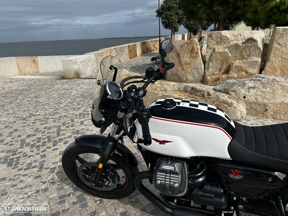 Moto Guzzi V7 Stone Ten  850 Edição Limitada/Troco HD - 14