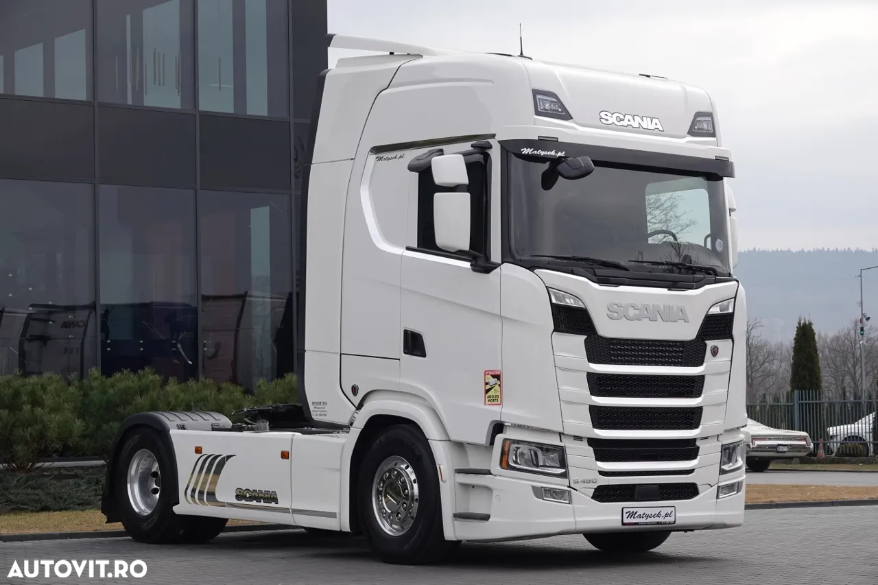 Scania S 450 / RETARDER / I-PARK COOL / HIDRAULICĂ / JANTE ALIE / ANVELOPE 100% / DUPĂ CONTRACTUL DE SERVICE - 3