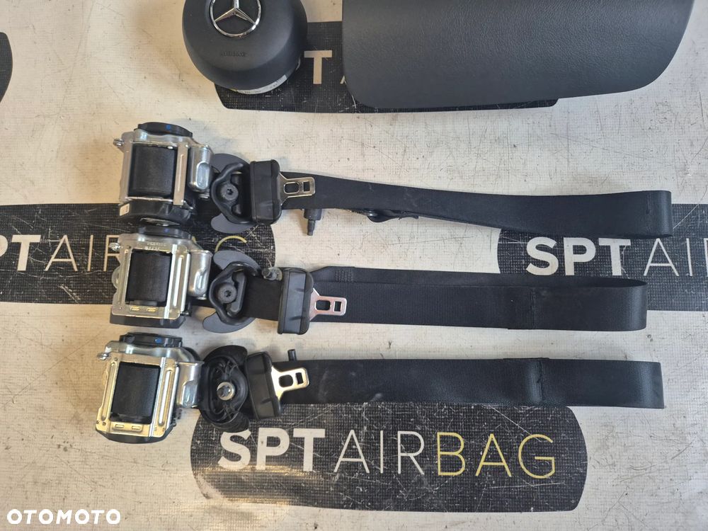 MERCEDES SPRINTER ZAŚLEPKA PASAŻERA PODUSZKI AIRBAG AIR BAG PASY KIT SET - 5