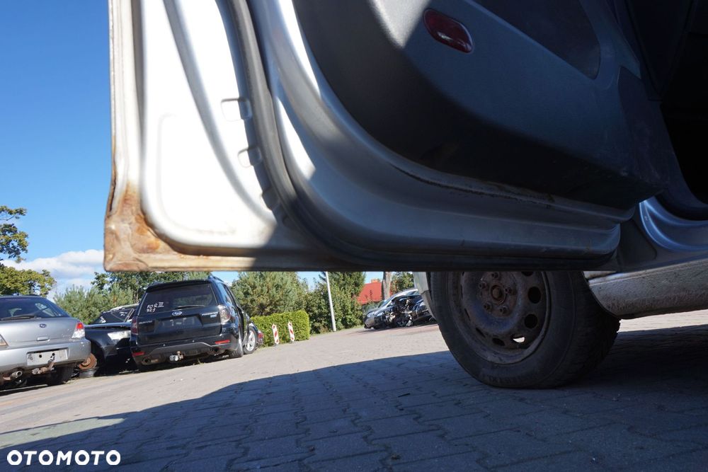 DRZWI PRZEDNIE LEWE TOURAN I 1T LA7W  SREBRNY VOLKSWAGEN 2003-2006 - 7