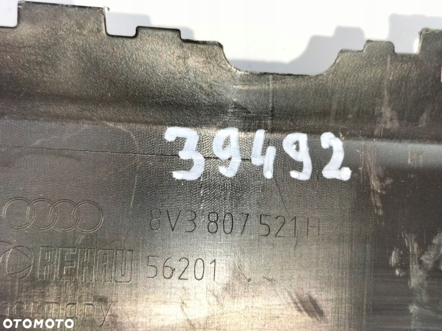 Spojler dokładka zderzaka tył AUDI A3 S3 8V 12-16 - 7