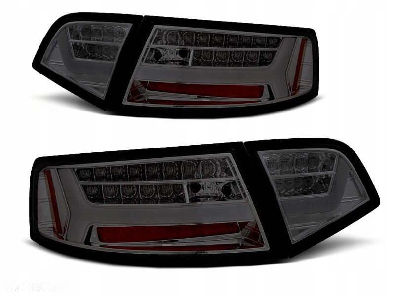 Lampy tyl kpl Led Bar Neon Diody Dynamiczne Tuning Audi a6 C6 4f Lift 08-11 - 1