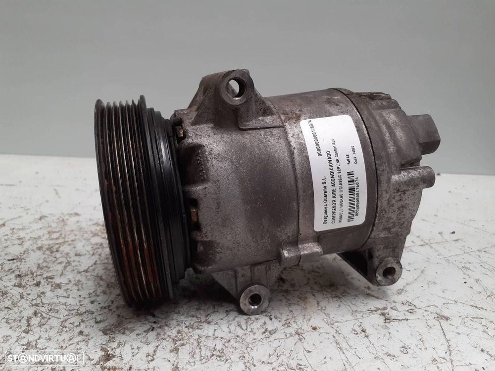 COMPRESSOR DE AR CONDICIONADO RENAULT MEGANE II CLASSIC BERLINA - 1