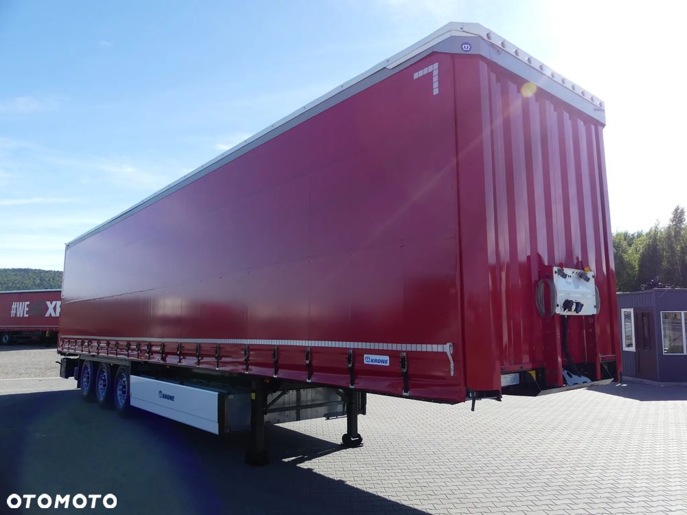 Krone FIRANKA / OŚ PODNOSZONA / IDEALNY STAN / PALECIARA / - 11