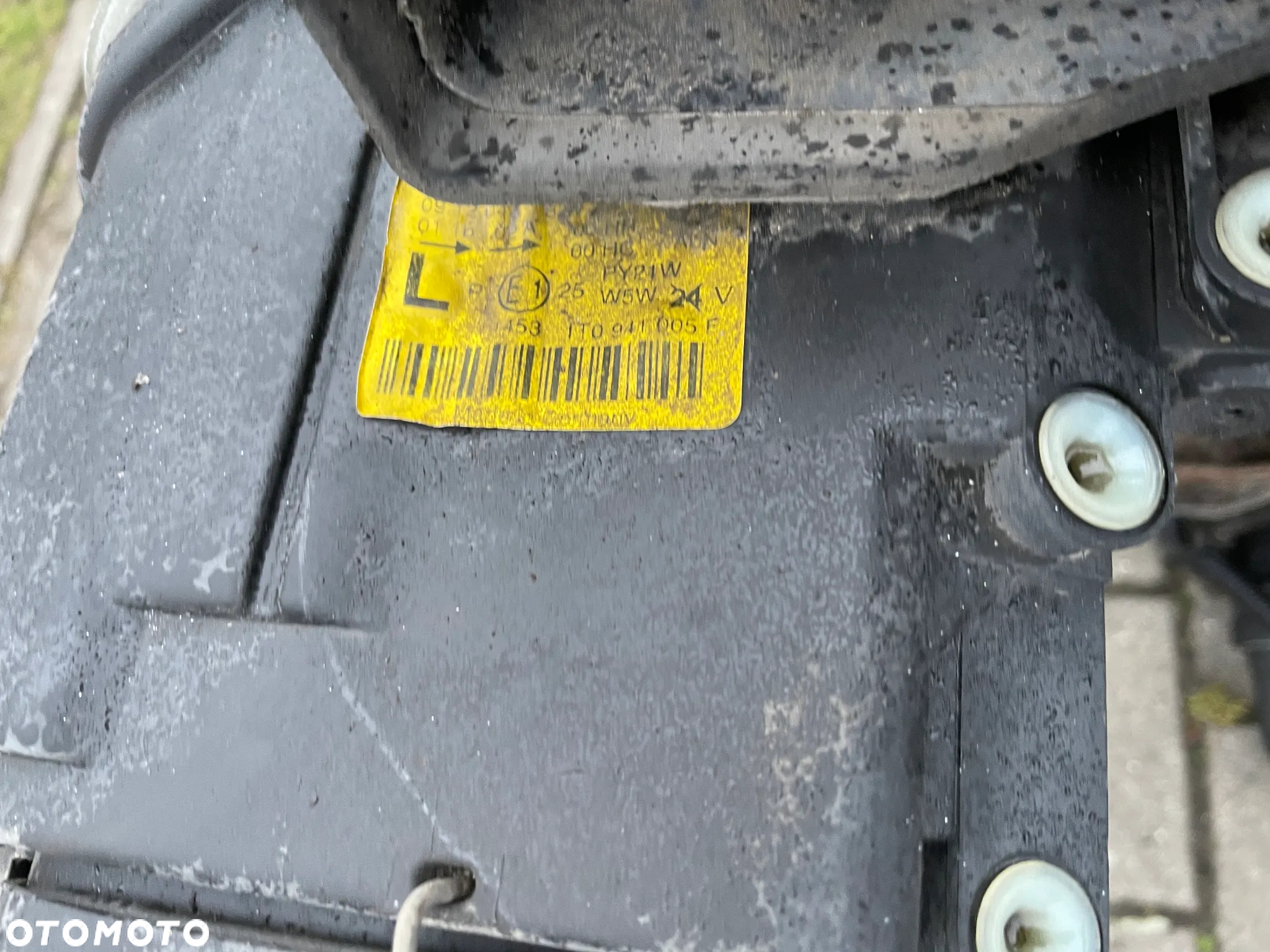 VW TOURAN I PRZÓD KOMPLETNY ZDERZAK MASKA LAMPA LEWA PRAWA PAS PRZEDNI 2,0TDI LD7X - 5