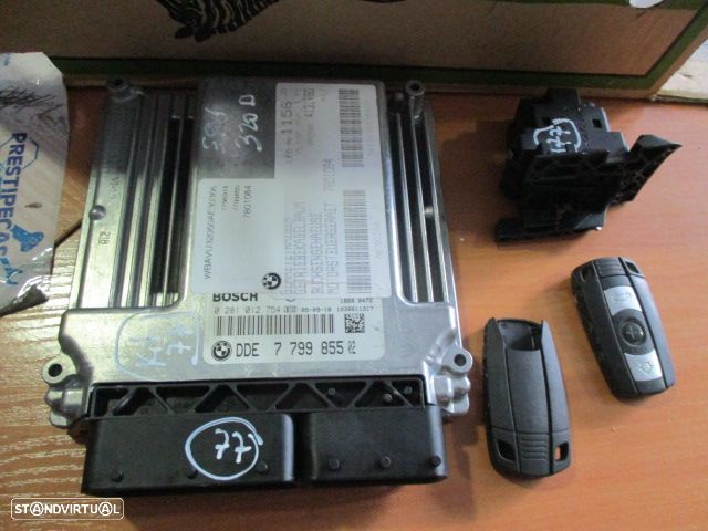 Centralina 0281012754 7799855 BMW E91 2005 320D BOSCH - 1
