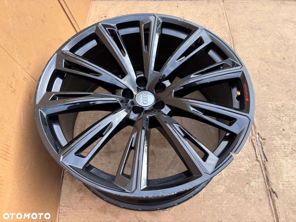 Felga Aluminiowa Audi Sport Q7 SQ7 Q8 SQ8 10 23 ET15 5x112 4M8601025AT 4M8601025R Czarna 10.0J 23" - 2