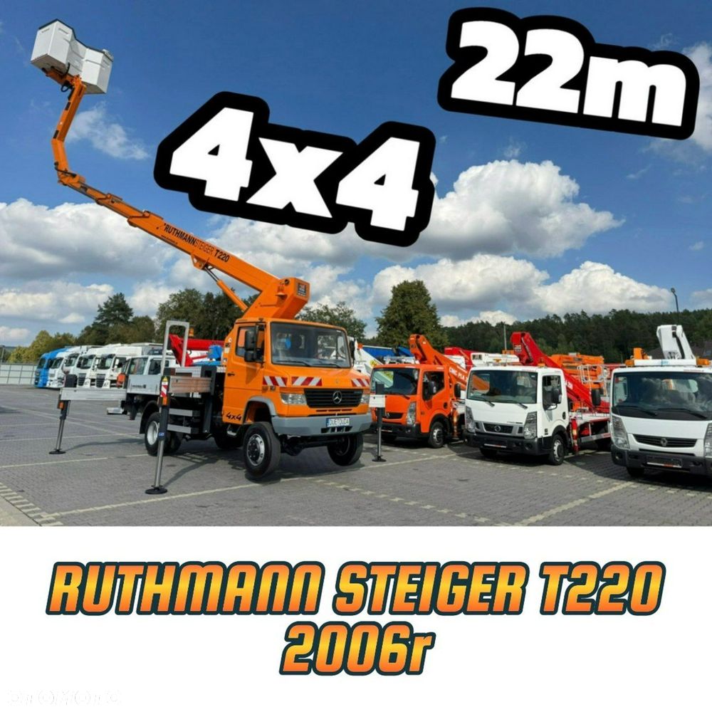 Nissan Zwyżka Podnośnik Koszowy 4X4 CABSTAR MAXITY SPRINTER - 16