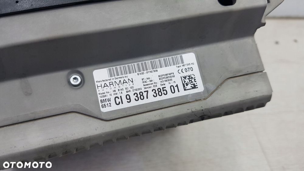 bmw 1 f20 lift radio harman eu - 8